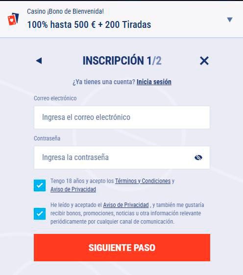 Regístrate en el casino tikitaka es